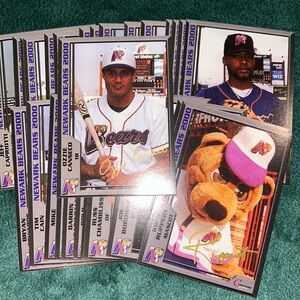 2000 Newark Bears Sealed Team Set Ozzie Canseco